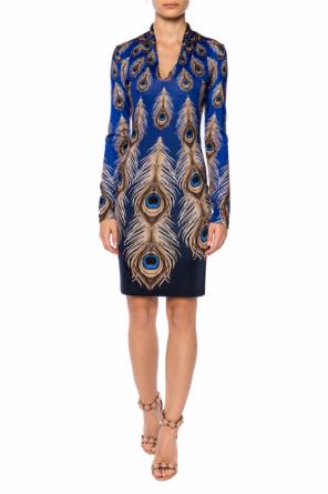 Dress with a feather motif, zdjęcie 2 Dress with a feather motif od Just Cavalli